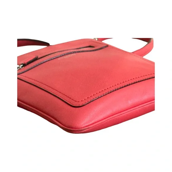 Authentic Coach Coral Leather Legacy Swingpack Crossbody Bag! COA - Picture 6 of 10